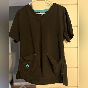 Carhartt Black scrub top